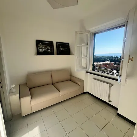 Apartamento Sea-view With Balcony & Free Private Parking, Camogli