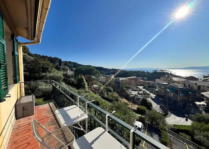 Sea-view With Balcony & Free Private Parking, * Camogli