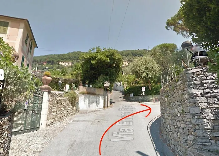 Sea-view With Balcony & Free Private Parking, Lejlighed Camogli