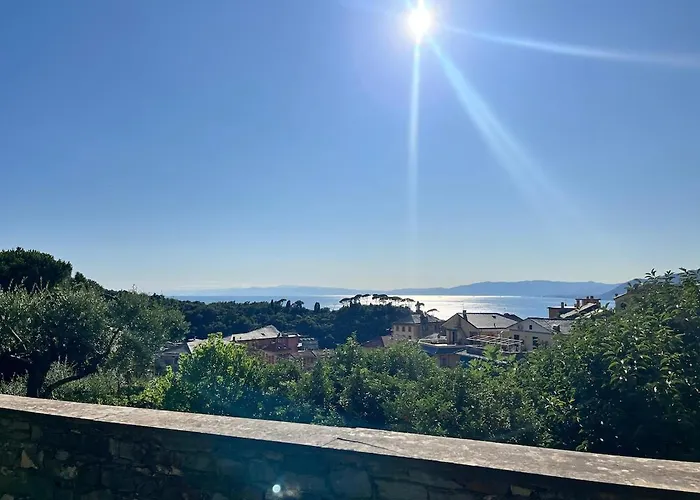 Lejlighed Sea-view With Balcony & Free Private Parking, Camogli